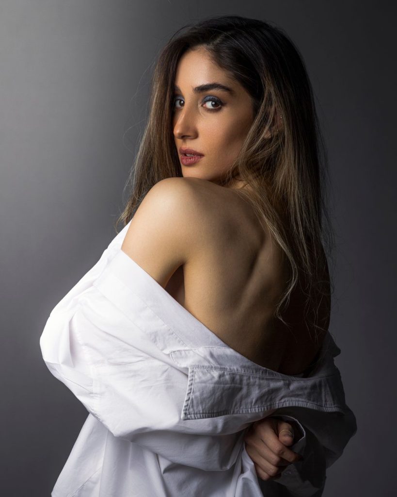 Intimate boudoir setting