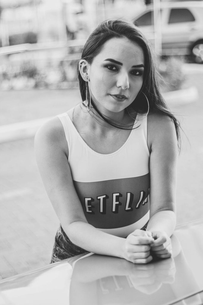 Attractive young woman